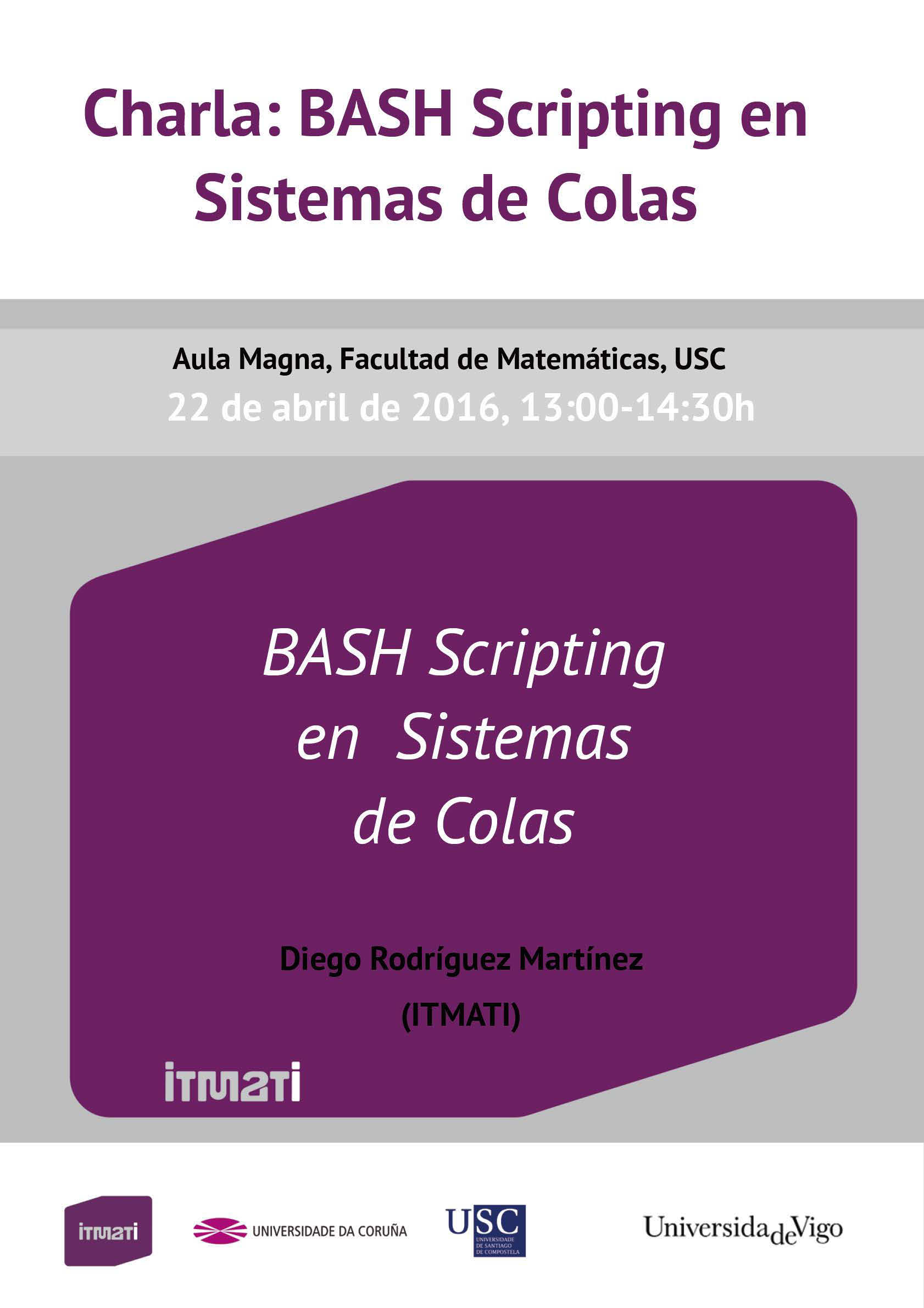 BASH scripting, ITMATI, 