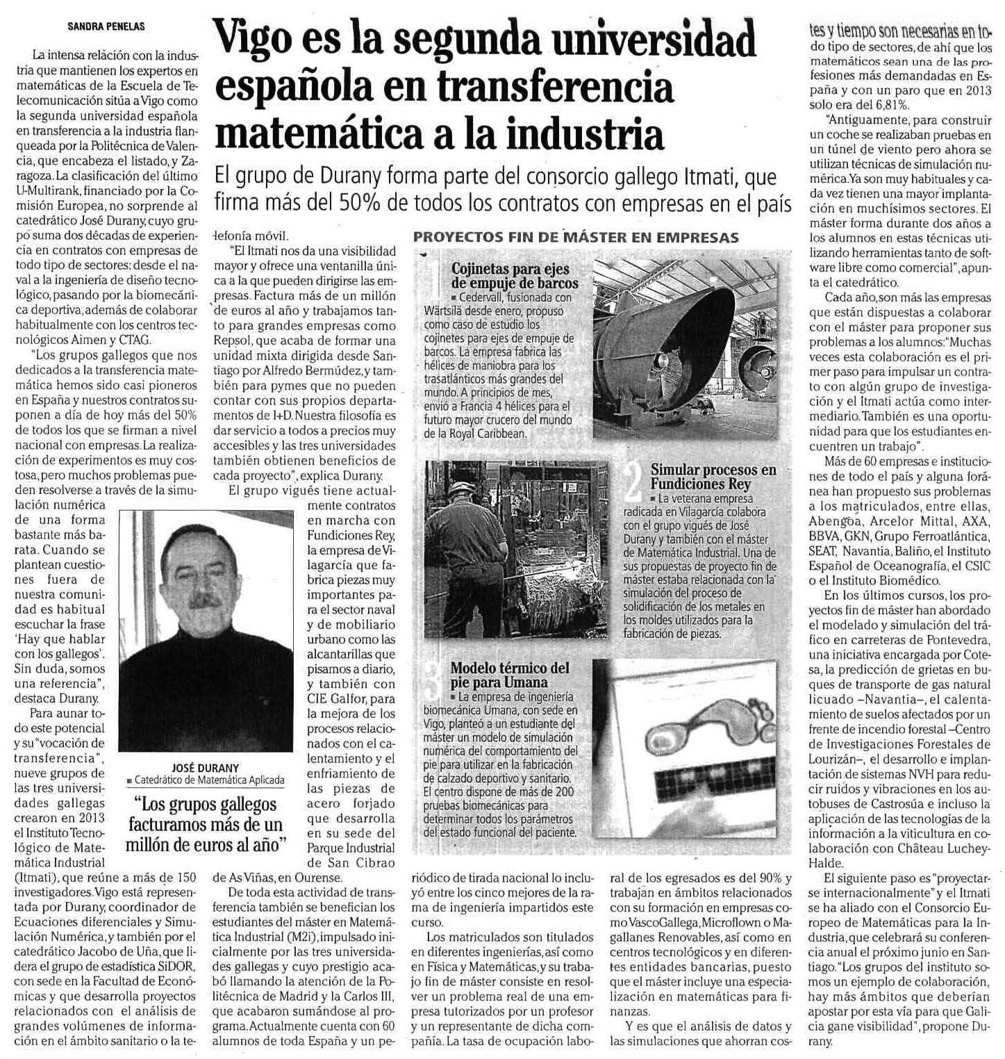 itmati, transferencia matemática industria